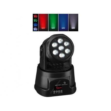 Monacor WASH-42LED Miniaturowa ruchoma głowa diodowa